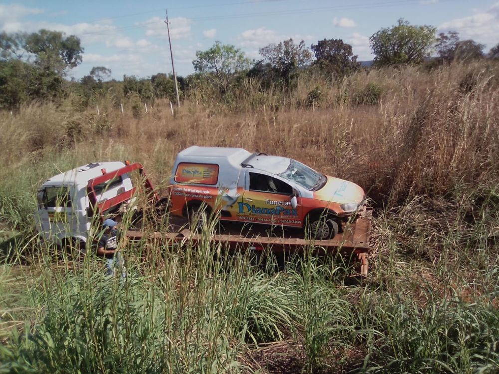 Acidente aconteceu em Porto Nacional, na regi&atilde;o central do Tocantins &ndash; Foto: Reprodu&ccedil;&atilde;o/Ag&ecirc;ncia Tocantins