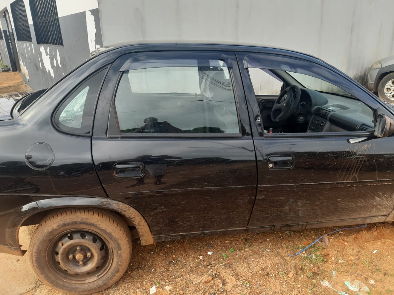 PM apreende ve&iacute;culo ap&oacute;s confronto com suspeito de tentativa de homic&iacute;dio em Campos Lindos &ndash; Foto: 2&ordm; BPM/Pol&iacute;cia Militar do Tocantins.