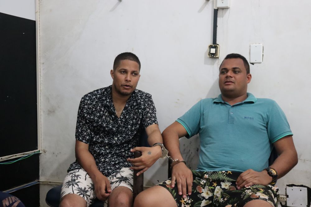 Natanael Fernandes da Cruz, 36 anos, Diego Ferreira, 35 anos, Jefferson Diego Mendes dos Santos, 34 anos, Jaildo C&acirc;mpelo da Silva e Silva, 32 anos e J&uacute;nior M&aacute;rcio Laudares da Silva, 35 anos - Foto: Alessandro Ferreira / Ag&ecirc;ncia Tocantins