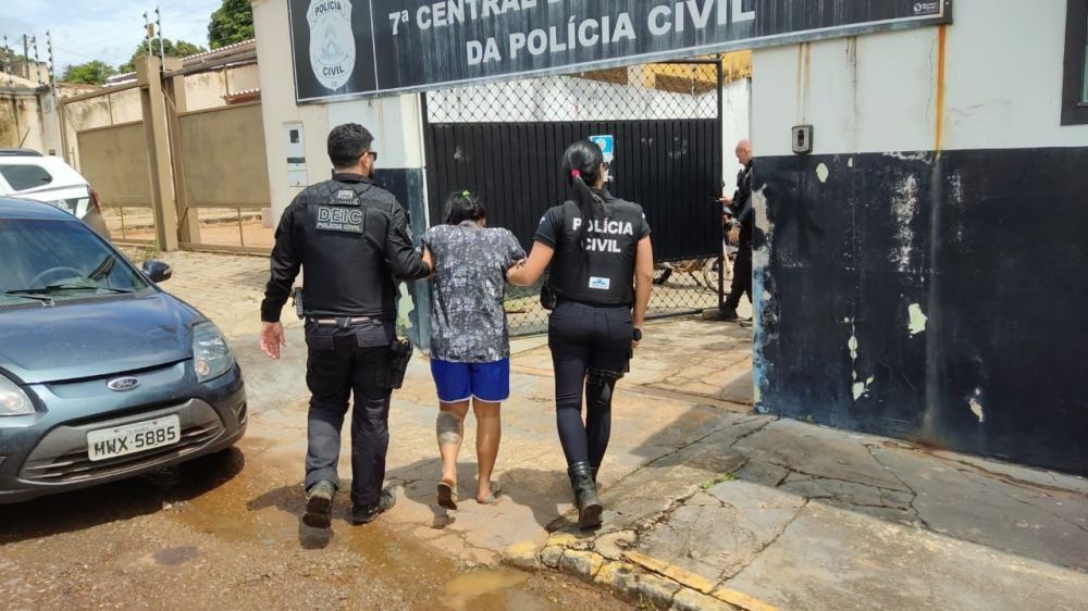 Dandara foi presa ainda na &uacute;ltima madrugada durante a opera&ccedil;&atilde;o ERAS - Foto: Divulga&ccedil;&atilde;o/Dicom-SSPTO