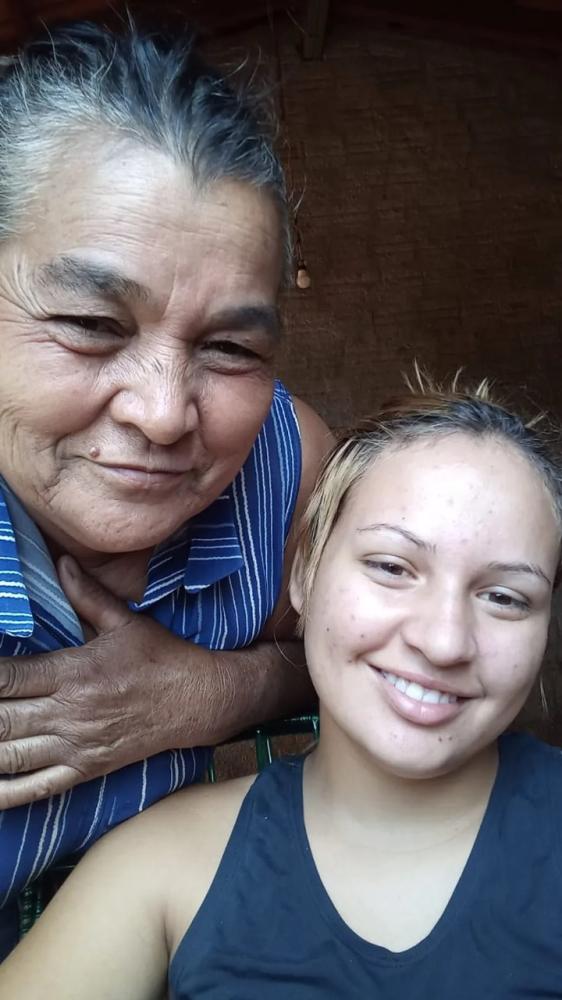M&atilde;e e filha foram mortas com golpes de fac&atilde;o &mdash; Foto: Arquivo Pessoal