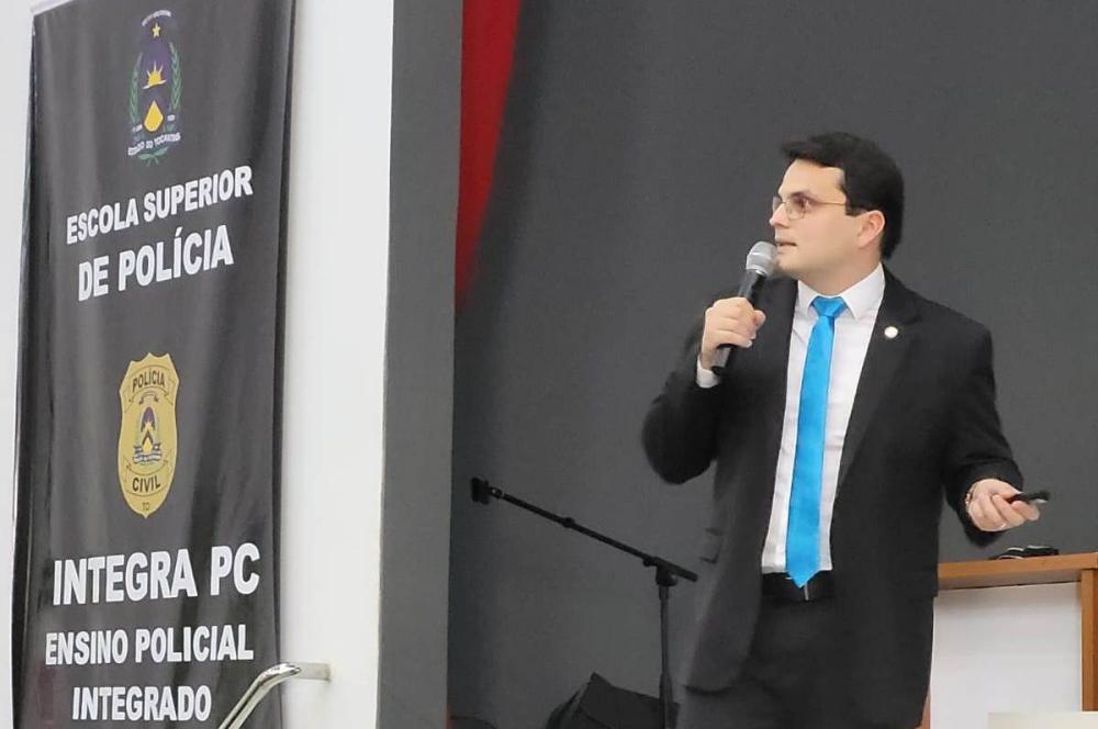 Delegado de Pol&iacute;cia Civil e professor Dr. Lu&iacute;s Gonzaga da Silva Neto &ndash; Foto: Divulga&ccedil;&atilde;o 