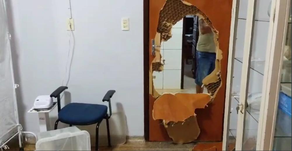 Os criminosos invadiram o pronto socorro da Unidade Hospitalar e mataram a v&iacute;tima &ndash; Foto: Reprodu&ccedil;&atilde;o / Ag&ecirc;ncia Tocantins