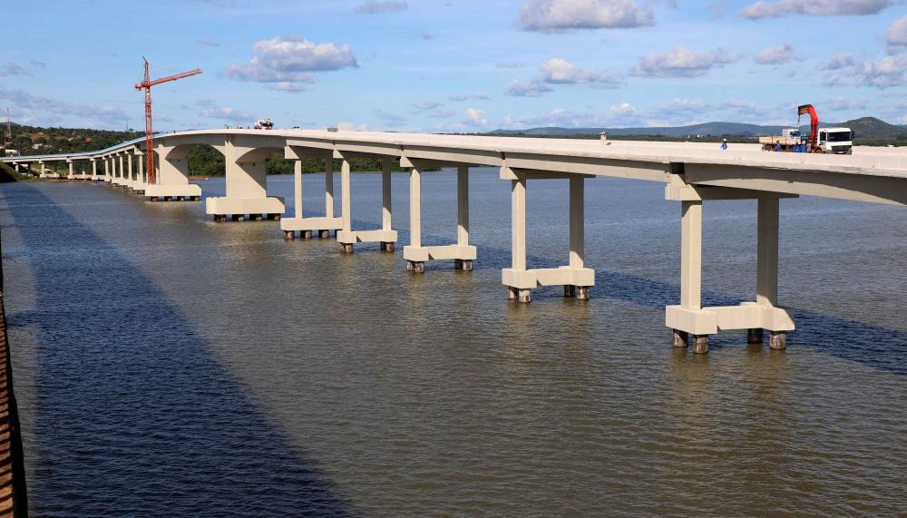 Localizada estrategicamente sobre o Rio Tocantins, a Ponte de Porto Nacional desempenha um papel crucial na infraestrutura de transporte do Estado &ndash; Foto: Esequias Araujo/Governo do Tocantins