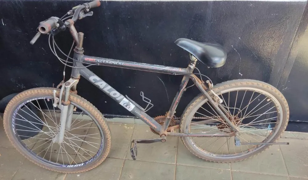 Ap&oacute;s ser recuperada, a bicicleta foi restitu&iacute;da para a v&iacute;tima &ndash; Foto: Reprodu&ccedil;&atilde;o / Ag&ecirc;ncia Tocantins