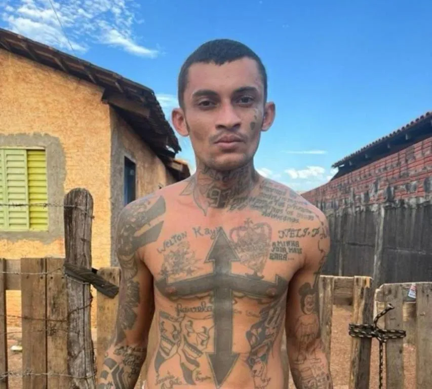 Vulgo &ldquo;Tat&aacute;&rdquo; ostentava extensa ficha e morreu durante confronto com policiais militares da For&ccedil;a T&aacute;tica em Miranorte &ndash; Foto: Divulga&ccedil;&atilde;o / Rede sociais