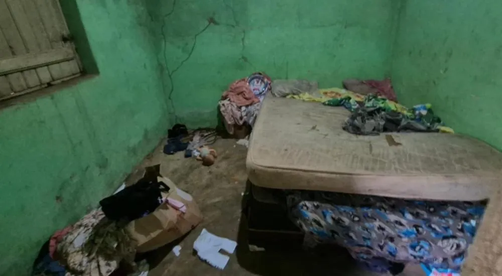 Quarto onde as crian&ccedil;as eram frequentemente violentadas &ndash; Foto: Divulga&ccedil;&atilde;o / SSPTO