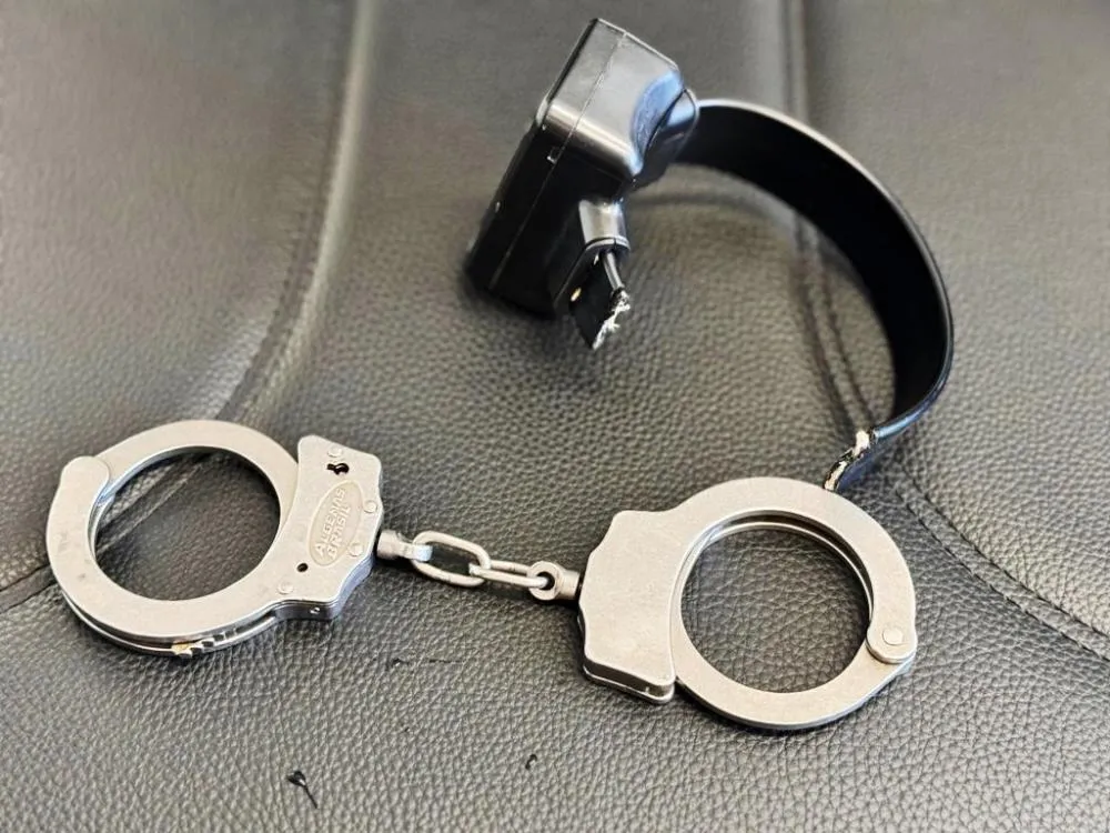 Pol&iacute;cia Penal efetua pris&atilde;o ap&oacute;s rompimento de tornozeleira. - Foto: Allessandro Ferreira / Ag&ecirc;ncia Tocantins