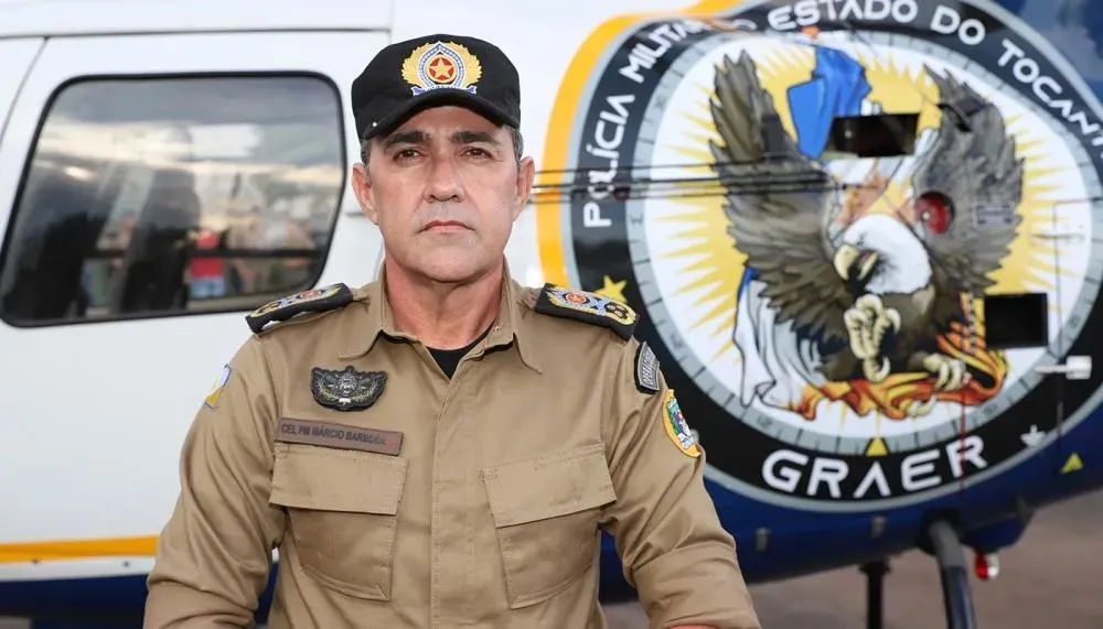 Coronel M&aacute;rcio Ant&ocirc;nio de Barbosa Mendon&ccedil;a Comandante-Geral da Pol&iacute;cia Militar do Tocantins &ndash; Foto: Allessandro Ferreira / Ag&ecirc;ncia Tocantins