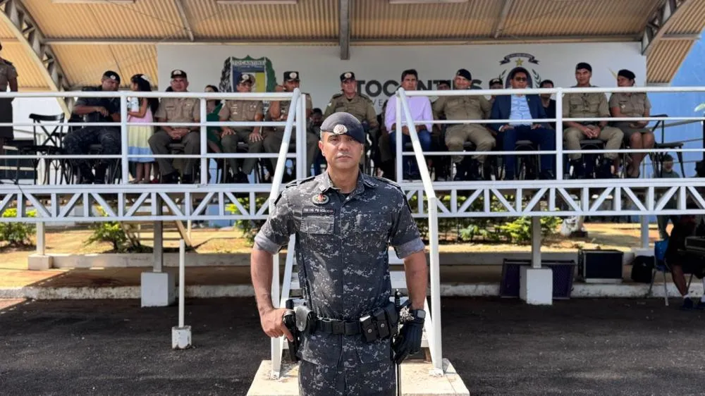 Tenente-Coronel PM Addson Ac&aacute;cio Pimentel - Foto: Allessandro Ferreira / Ag&ecirc;ncia Tocantins