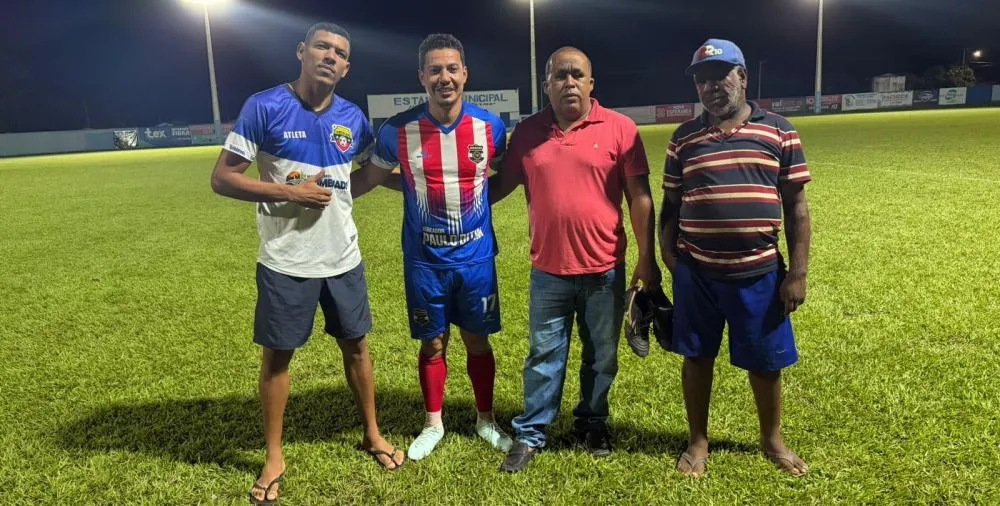 Vereador Eli Pereira de Morais, Domingos Ayres Lopes, Prefeito Dione do Pastel e Antonio Carlos popular &lsquo;Cau&rsquo; 