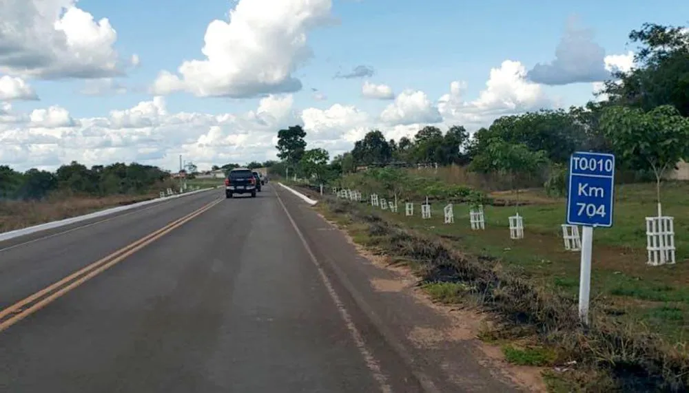 Obras da TO-010 ter&atilde;o investimentos de mais de R$ 240 milh&otilde;es, com a pavimenta&ccedil;&atilde;o de mais de 80 km - Foto: des Pereira/Governo do Tocantins