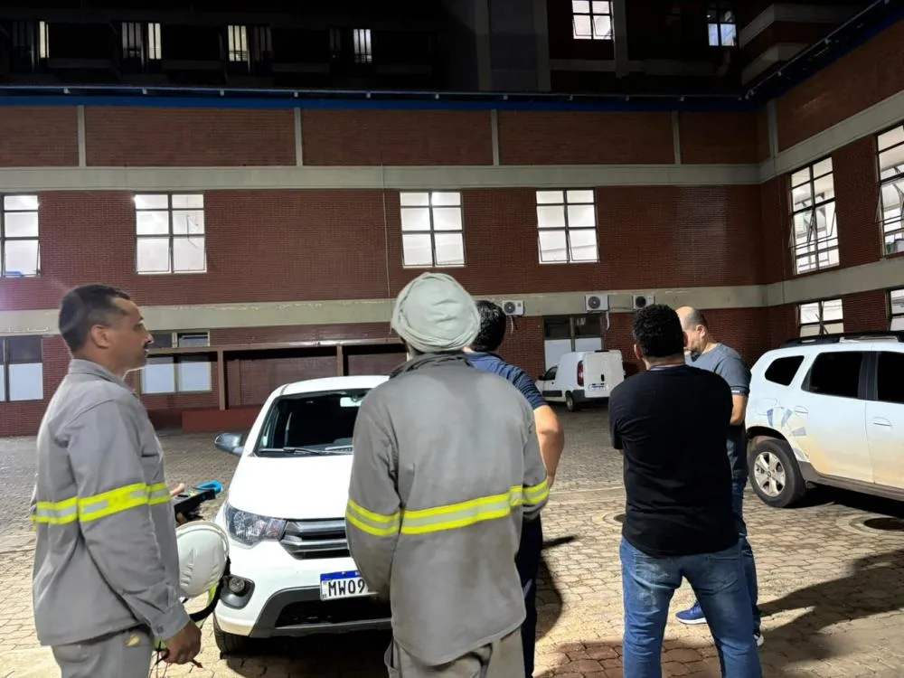 Equipes t&eacute;cnicas garantem restabelecimento da energia e funcionamento pleno do Hospital Geral de Palmas &ndash; Foto: Jordana Capistrano