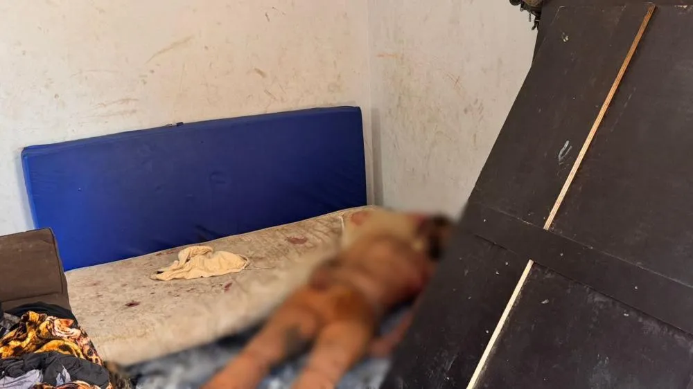 Hallysson Cintra de Paulo n&atilde;o resistiu aos ferimentos e morreu no local &ndash; Foto: Allessandro Ferreira / Ag&ecirc;ncia Tocantins