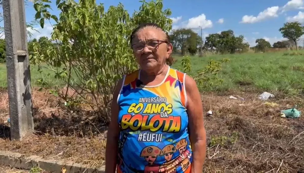 Moradora mais antiga da regi&atilde;o Edileuza - Foto: Allessandro Ferreira / Ag&ecirc;ncia Tocantins