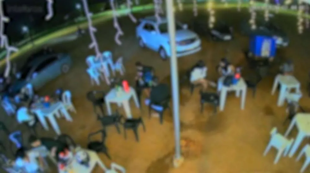 C&acirc;meras de seguran&ccedil;a flagram o momento da tentativa de homic&iacute;dio - Foto: Reprodu&ccedil;&atilde;o / Ag&ecirc;ncia Tocantins 
