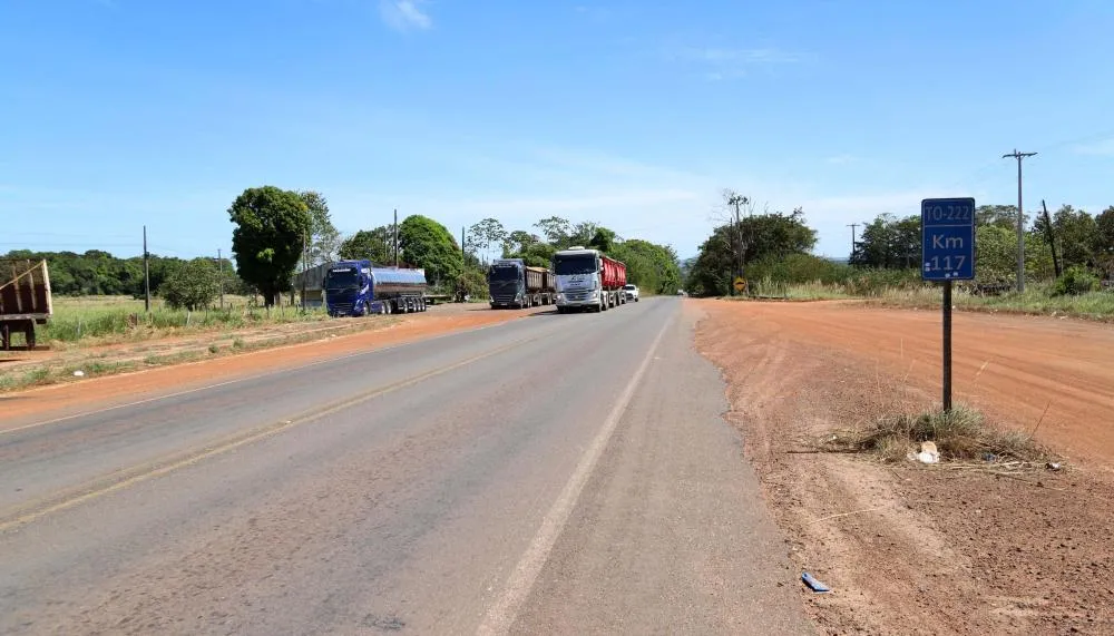 Duplica&ccedil;&atilde;o da TO-222 ampliar&aacute; a seguran&ccedil;a vi&aacute;ria e a capacidade de tr&aacute;fego entre Aragua&iacute;na e o Distrito Novo Horizonte - Foto: Ademir dos Anjos/Governo do Tocantins
