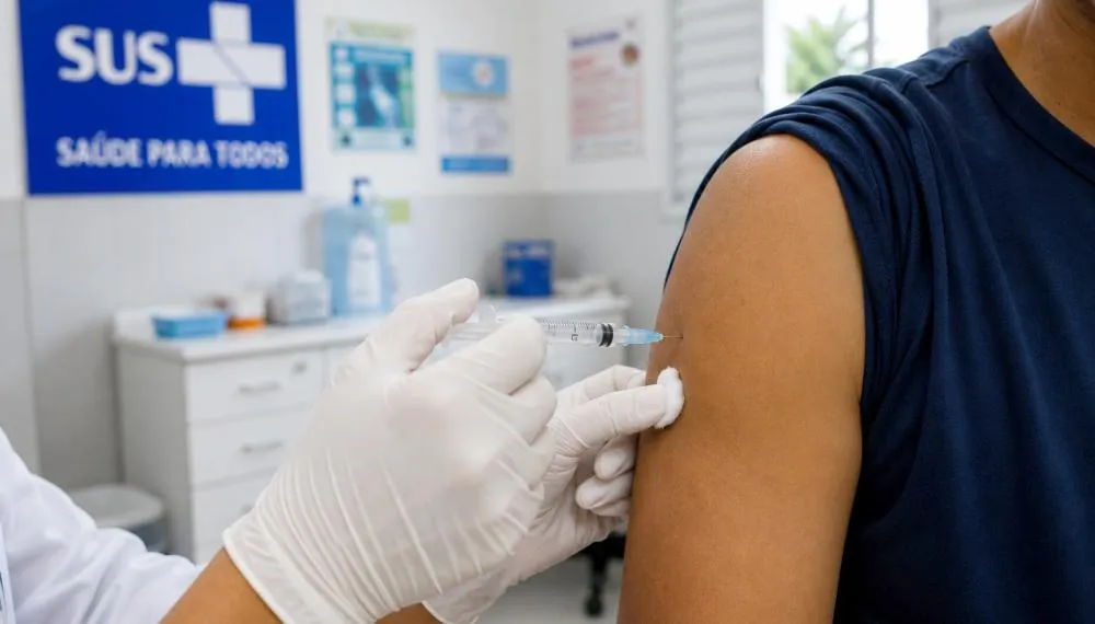 Entre janeiro e abril de 2026, o Tocantins aplicou 437.616 doses de vacinas e manteve o estado entre os destaques nacionais em cobertura vacinal. A estrat&eacute;gia ampliada de vacina&ccedil;&atilde;o contra a dengue alcan&ccedil;ou 17 munic&iacute;pios e mais de 7 mil pessoas imunizadas - Foto: SES/Governo do Tocantins
