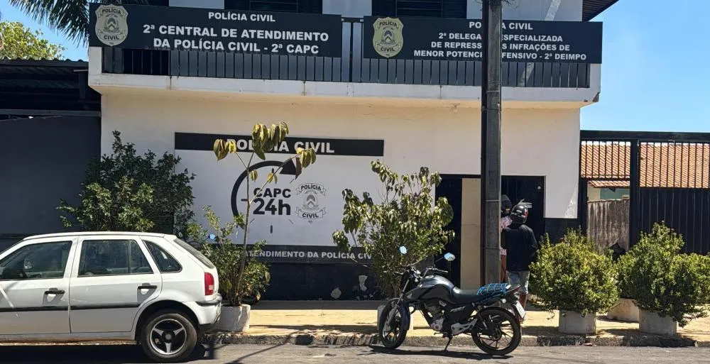 Sede da 2ª Central de Atendimento da Polícia Civil – Foto: Allessandro Ferreira / Agência Tocantins