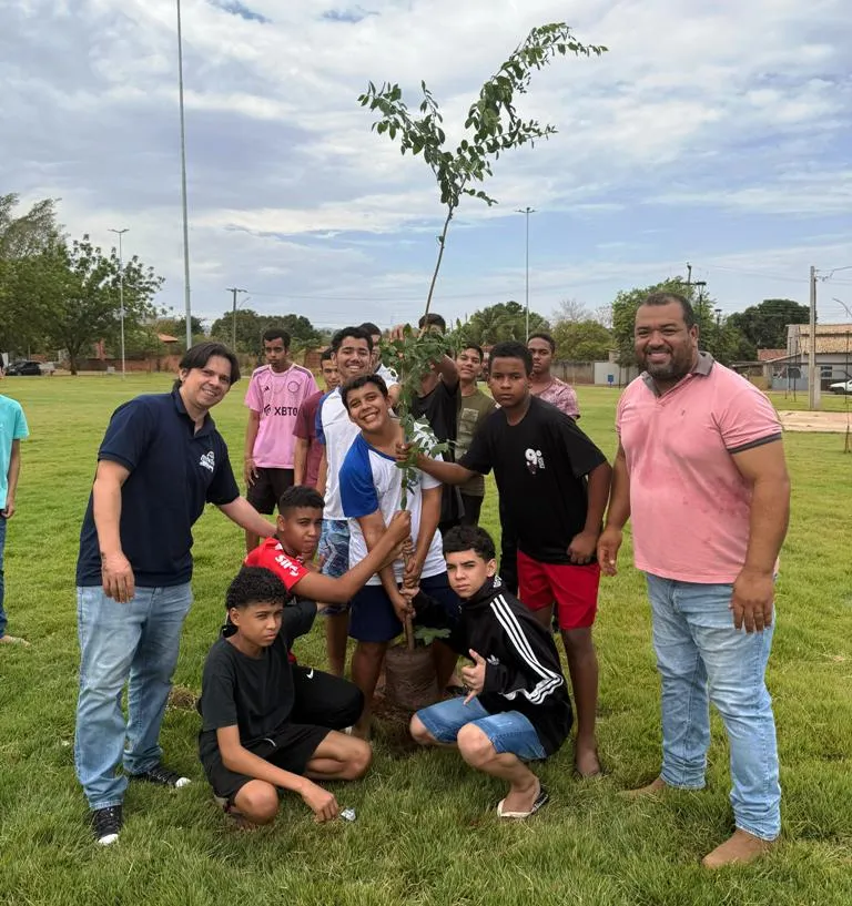  Ação especial em comemoração ao Dia Mundial da Árvore. - Foto: Allessandro Ferreira / Agência Tocantins