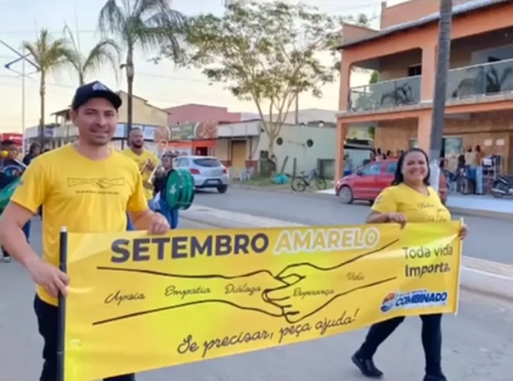 O evento reuniu autoridades locais, estudantes, profissionais de saúde, educação e segurança pública, além da comunidade em geral – Foto: Divulgação 