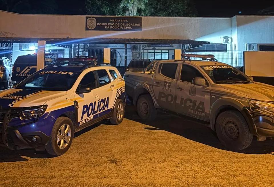 A ocorrência foi registrada pelas equipes da Patrulha Rural e Rádio Patrulha da 6ª CIPM – Foto: Divulgação / PMTO