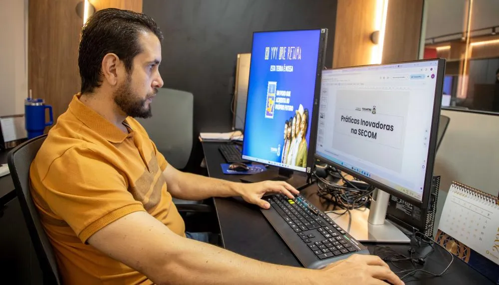 Um dos idealizadores pelo analista de comunicação social da Secretaria de Estado da Comunicação (Secom), Bruno Vieira de Melo, o NIT funcionará como um catalisador de mudança cultural e de desempenho dentro da Secretaria de Comunicação (Foto: Antonio Gonç