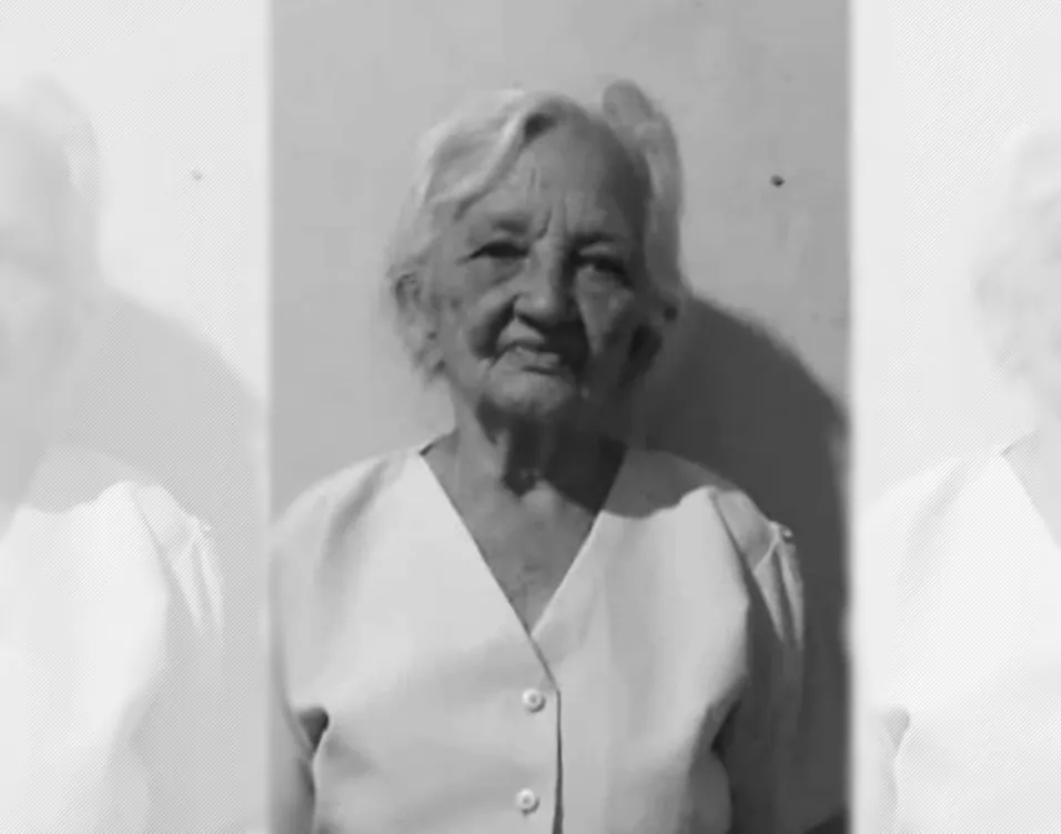 Senhora Maria Macedo dos Santos – Foto: Arquivo pessoal da família
