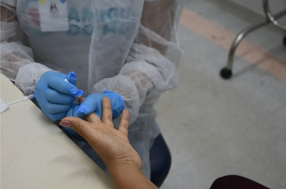 HGP realiza testagem rápida para HIV, Sífilis, Hepatite B e C - Foto: Divulgação