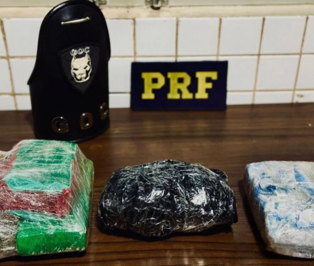 Ação conjunta da PRF e PM/TO prendem homem por tráfico de drogas em Guaraí