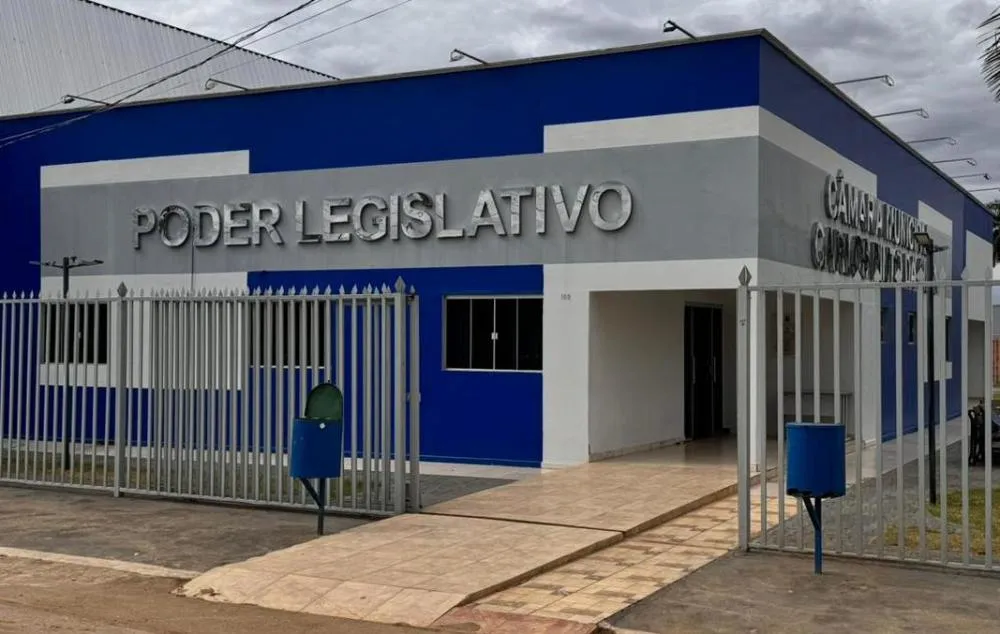 Câmara de vereadores de Combinado, TO – Foto: Patrícia Alves / Assessoria 