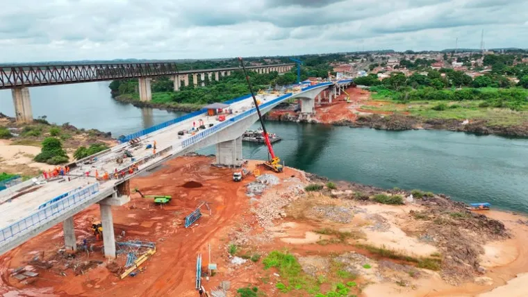 Localizada na BR-226, a Ponte JK é considerada estratégica para a mobilidade regional - Foto: DNIT / Divulgação 