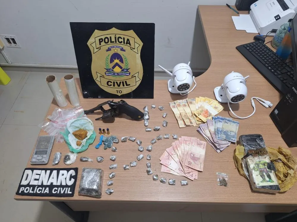 Material foi apreendido pela Polícia Civil em endereços dos suspeitos - Foto: Divulgação PCTO