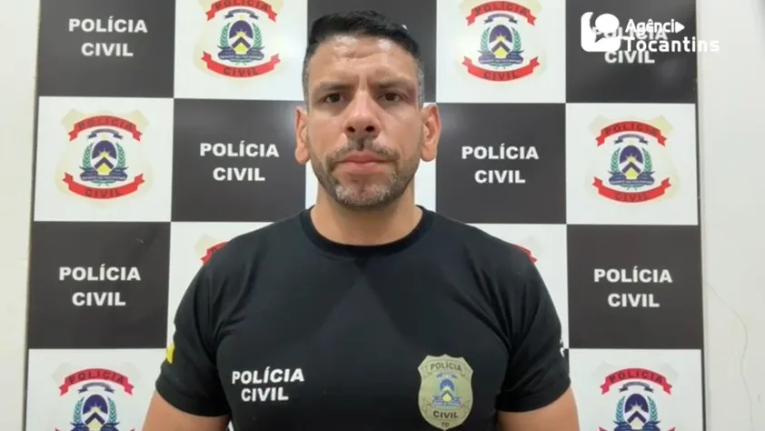 Vídeo: Delegado Wanderson Queiroz detalha operação da Polícia Civil contra facção criminosa em Palmas