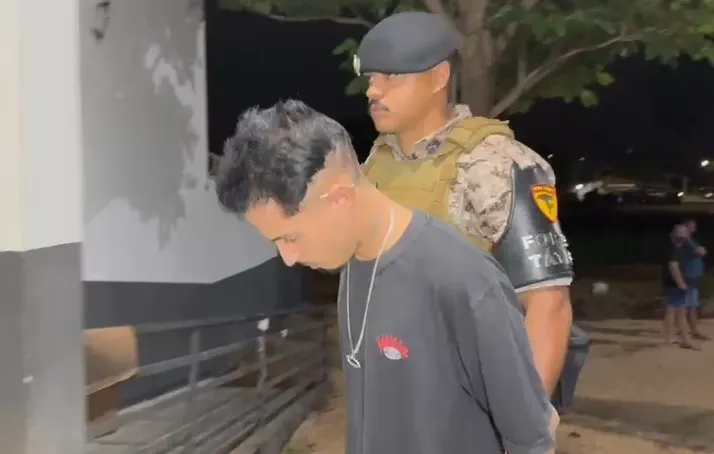 O homem foi ouvido pelo delegado plantonista e autuado em flagrante pelo crime de tráfico de drogas. - Foto: Allessandro Ferreira / Agência Tocantins