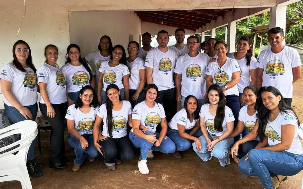 Ação itinerante leva atendimentos de saúde e assistência social ao povoado Floresta, na zona rural de Combinado - Foto: Divulgação