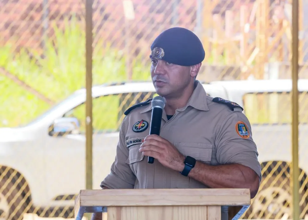 Tenente-Coronel Addson Acacio Pimentel – Foto: Reprodução / Agência Tocantins 