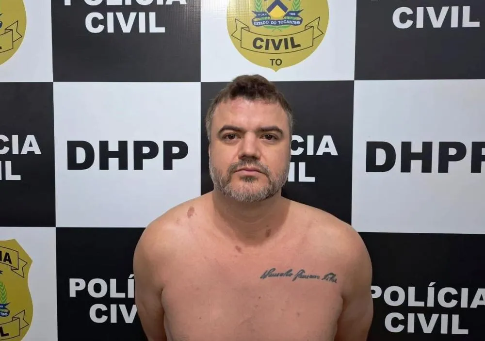 Caçada implacável da Polícia Civil termina com prisão de autor de homicídio em shopping de Palmas
