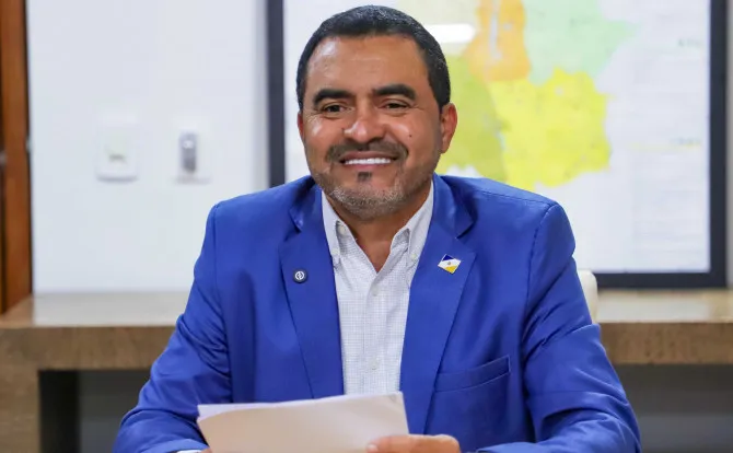 Governador Wanderlei Barbosa destacou que o crescimento é resultado da união entre governo, setor produtivo e sociedade - Foto: Esequias Araújo/Governo do Tocantins