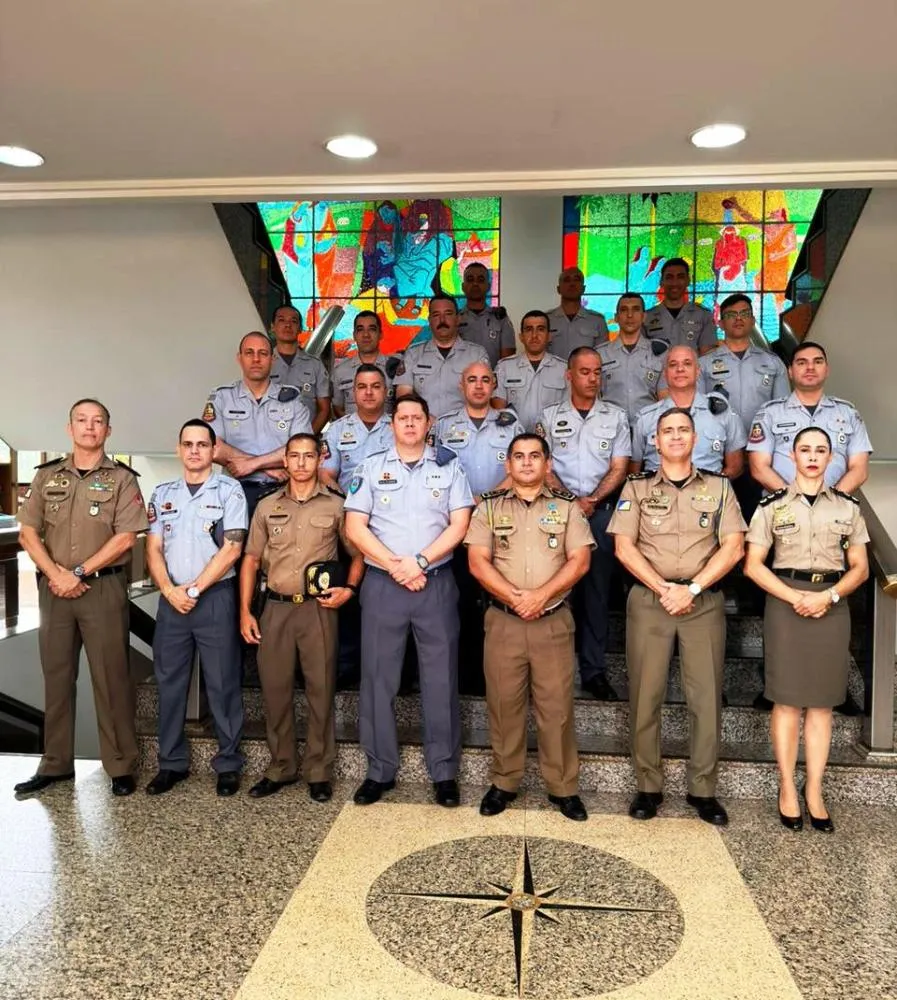Comitiva da PMESP visita o Palácio Araguaia - Foto: Adriano Rezende/Governo do Tocantins