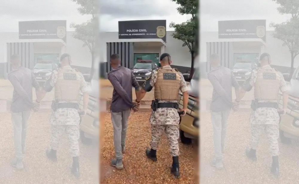 Foragido da Justiça da Bahia acusado de homicídio é preso em Palmas pela Força Tática do 1º BPM