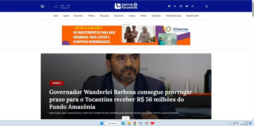 Agência Tocantins se consolida como referência em inovação no jornalismo digital e acompanha avanço de startups no setor