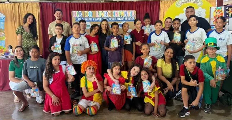 Escola de Combinado transforma leitura em experiência viva com projeto inspirado em Monteiro Lobato