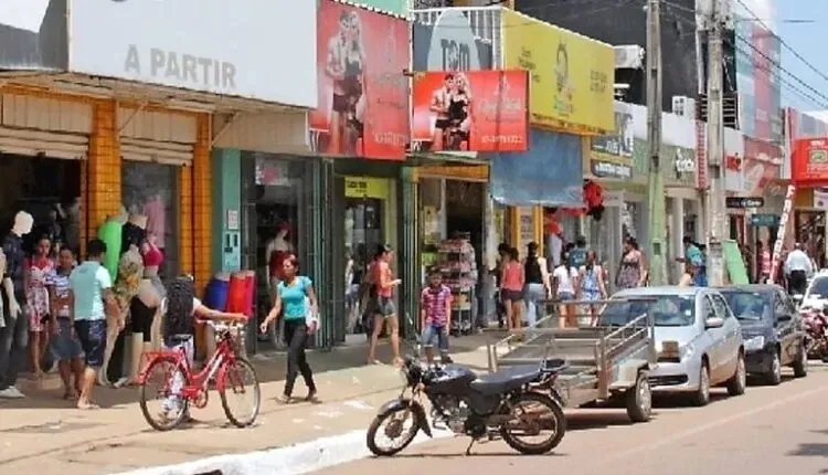 Comércio em Palmas, Tocantins — Foto: Reprodução 