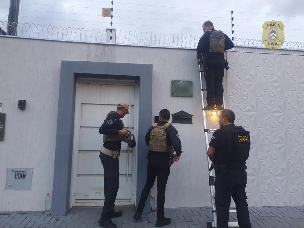 Operação Nêmesis: Polícia Civil prende suspeitos de agiotagem e extorsão no Tocantins