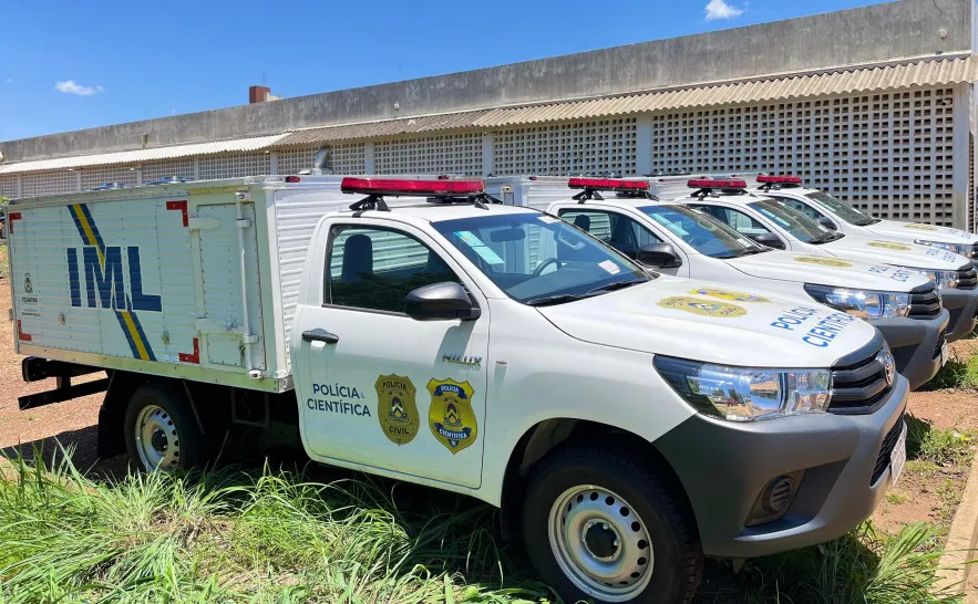 Corpo aguarda manifestação de familiares em Gurupi - Foto: Divulgação SSP/TO