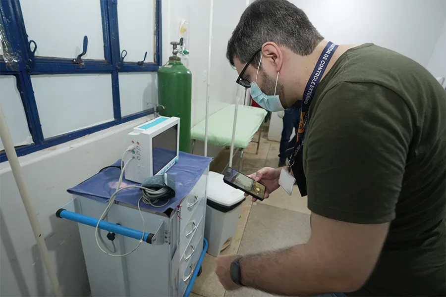TCE aponta raio-X parado há sete anos e falta de médicos em hospital de Monte do Carmo - Foto: Edivan Cavalcanti / Ascom TCETO