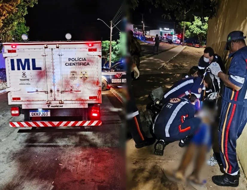 Homem é morto e outro fica ferido após tiros próximo de estação de ônibus - Foto: Patrícia Alves / Agência Tocantins 