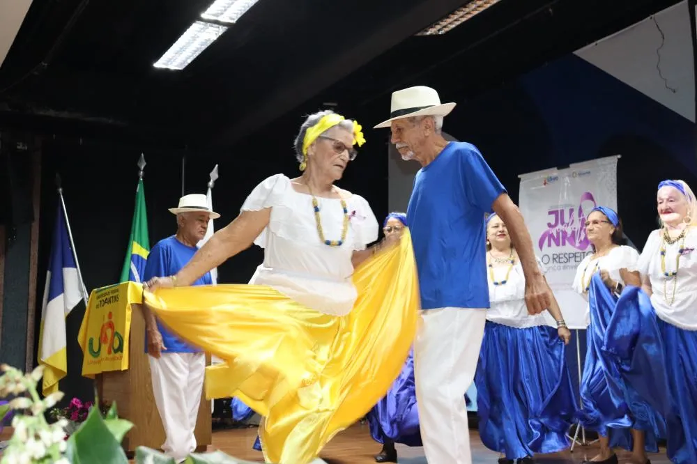 Evento contou com apresentação do Grupo de Dança Flores dos Ipês - Foto: Thayllor Negre/Governo do Tocantins