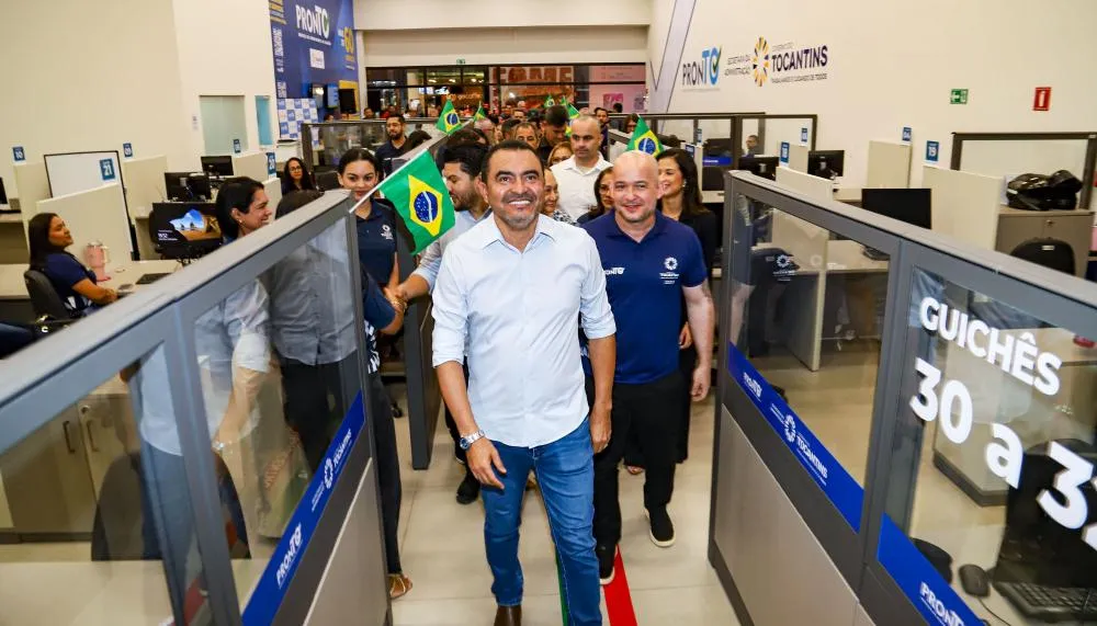 Governador Wanderlei Barbosa destaca modernização dos serviços públicos durante visita ao PronTO em Araguaína